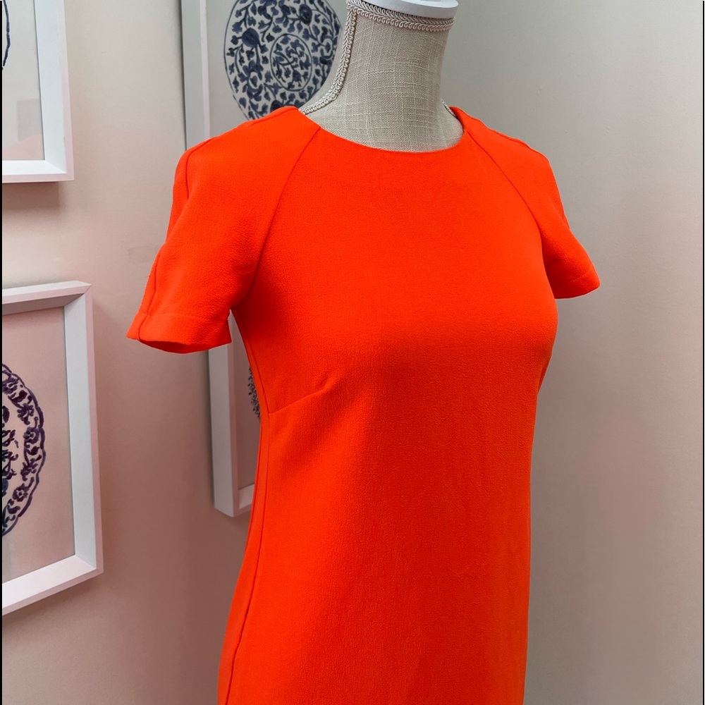 🍊🏵TOP SHOP🏵🍊Orange mod/shift dress - Picture 3 of 4